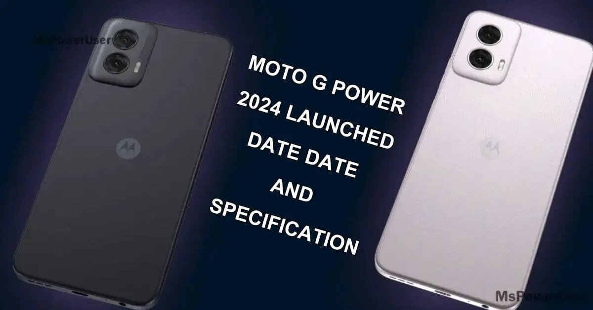 MOTO G Power 2024 Specification