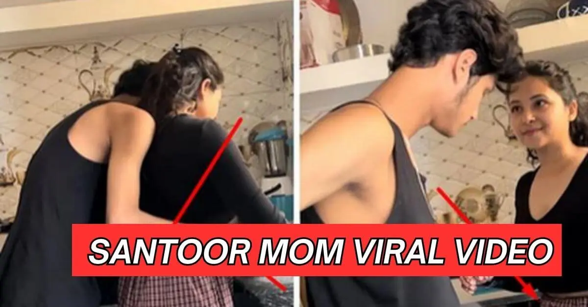 Santoor Mom Viral Video