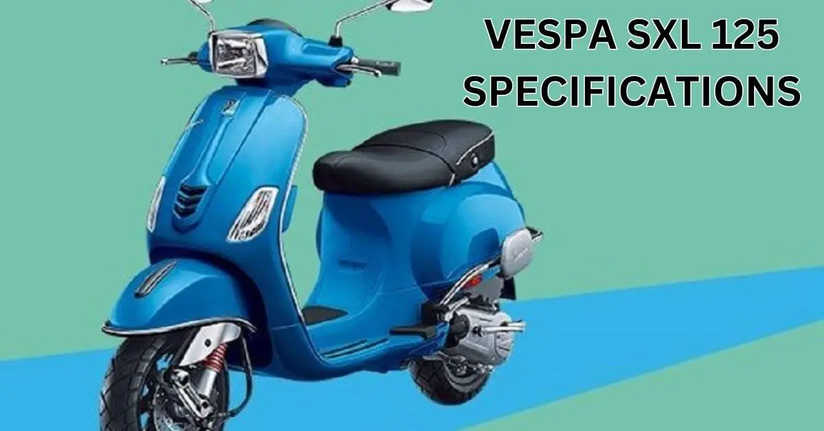 Vespa SXL 125 Specification